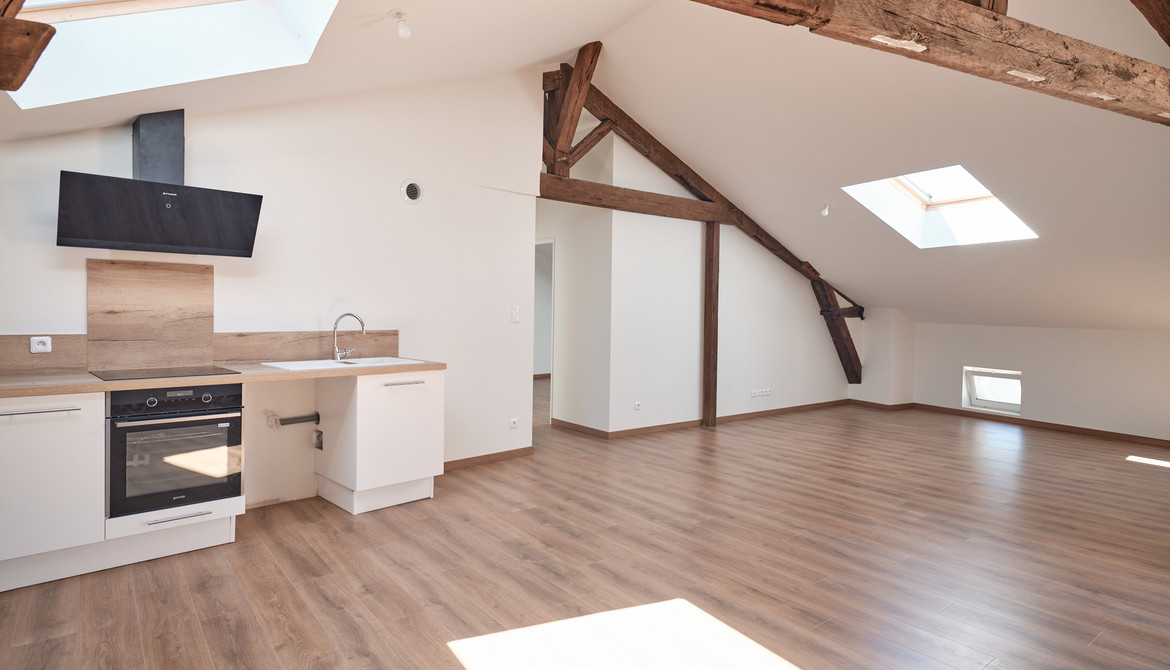 Prise en charge intégrale de la rénovation d'un appartement - Hyper Centre Agen - LES PROMOTEURS